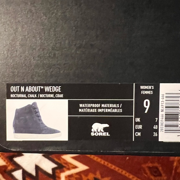 Sorel Women's Navy Ankle Boots - Picture 2 of 6